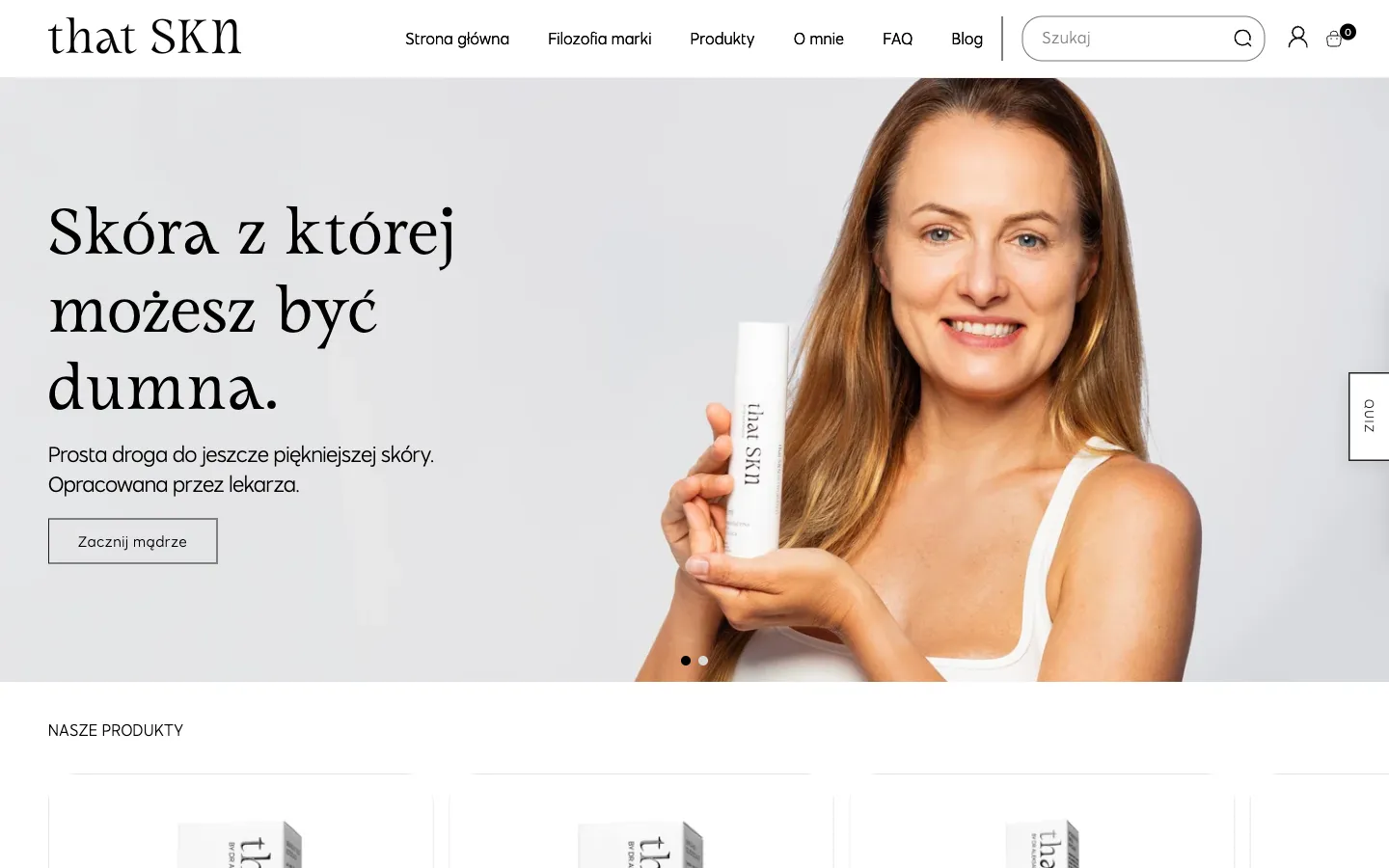 Zrzut ekranu strony thatskn.pl